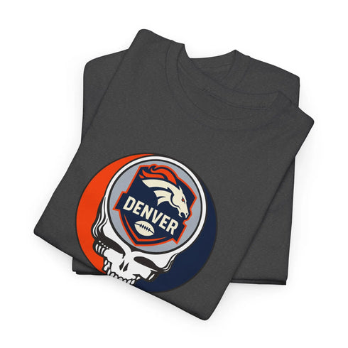 Grateful Dead - Denver Broncos Stealie Unisex T-Shirt - NFL - StealieShop