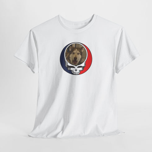 Custom Dog Stealie Unisex Grateful Dead T-Shirt (66)