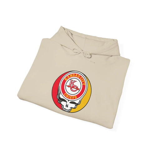 Grateful Dead - Kansas City Chiefs Grateful Dead Hooded SweaT-Shirt - StealieShop