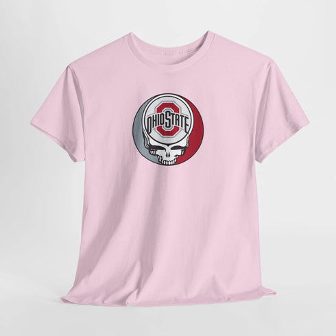 Ohio State Logo Stealie Grateful Dead T-Shirt