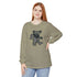 Grateful Dead - Dancing Bear Color Match Vineyard Collection Unisex Garment-dyed Long Sleeve - StealieShop