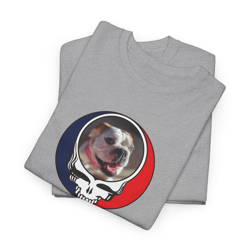 Custom Dog Stealie Unisex Grateful Dead T-Shirt (54)