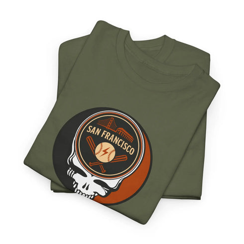 Grateful Dead - San Francisco Giants Classic Stealie T Shirt - MLB - StealieShop