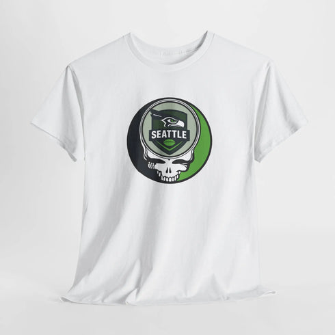 Grateful Dead - Seattle Seahawks Grateful Dead Steal Your Face T-Shirt - NFL - StealieShop