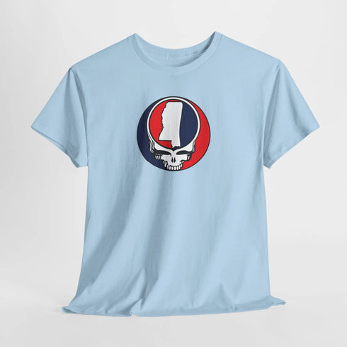 Mississippi Map Stealie Grateful Dead T-Shirt
