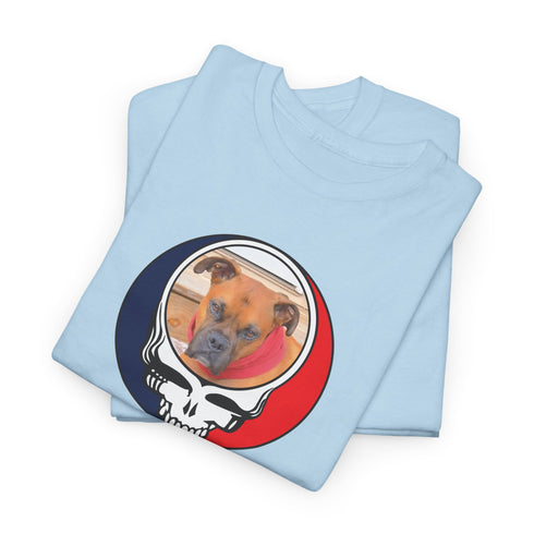 Custom Dog Stealie Unisex Grateful Dead T-Shirt (131)