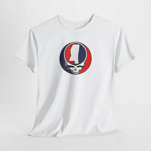 Mississippi Map Stealie Grateful Dead T-Shirt