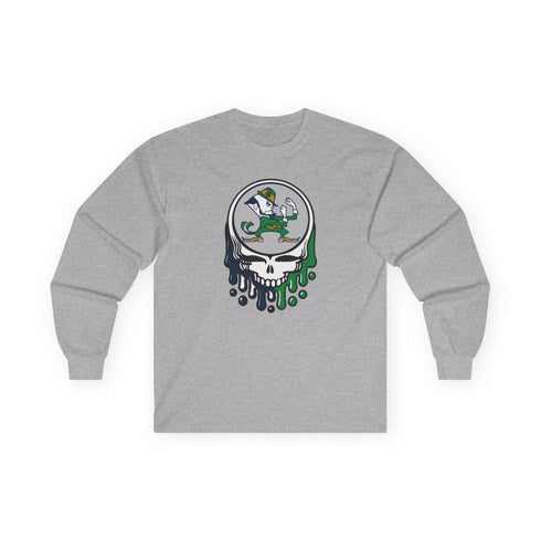 Notre Dame Grateful Dead Long Sleeve Tee StealieShop