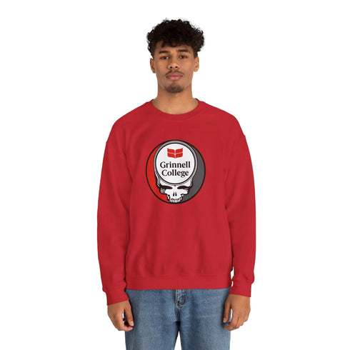 Grateful Dead - Grinnell College Stealie Crewneck Sweatshirt - StealieShop