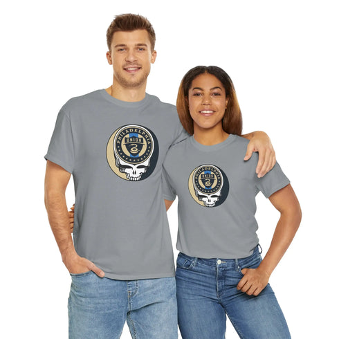Philadelphia Union Grateful Dead T-Shirt - MLS Soccer StealieShop