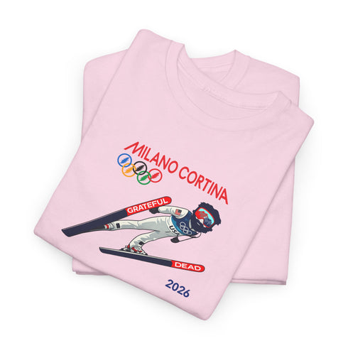 Ski Jumpin' Jerry 2026 Olympics Grateful Dead T-Shirt