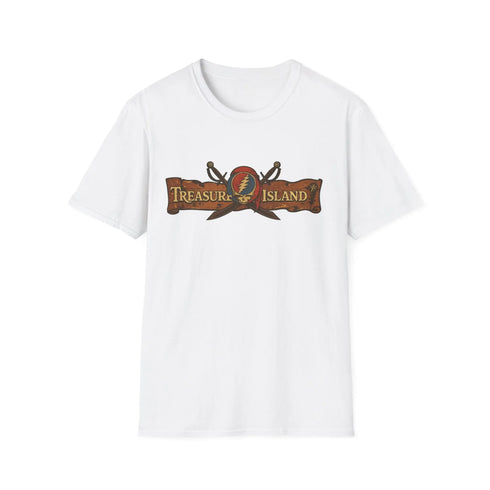 Grateful Dead - Treasure Island Stealie Grateful Dead T-Shirt - StealieShop