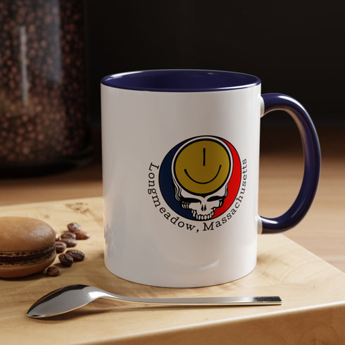 Grateful Dead - Longmeadow, MA Grateful Dead Stealie Coffee Mug - StealieShop