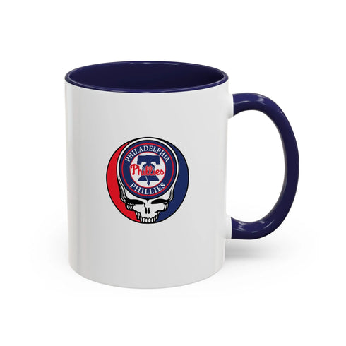 Philadelphia Phillies Grateful Dead Stealie Coffee Mug (11oz or 15oz) - StealieShop