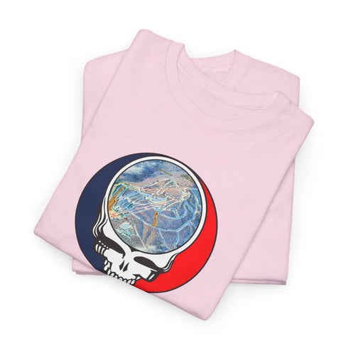 Hunter Mountain Trail Map Stealie Grateful Dead T-Shirt