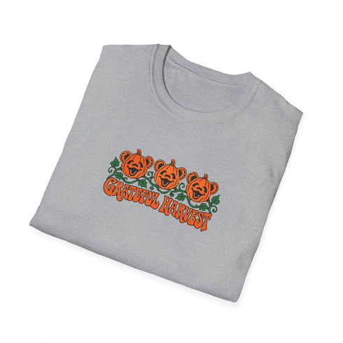 Pumpkin Bears Halloween Stealie T-Shirt