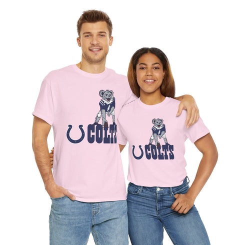 Indianapolis Colts Dancing Bear Grateful Dead T-Shirt - NFL - StealieShop