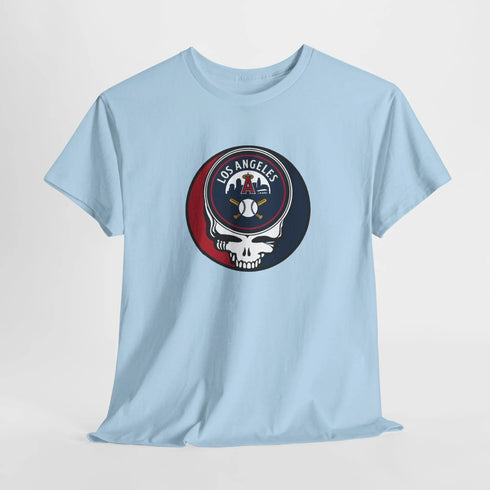 Grateful Dead - Los Angeles Angels Grateful Dead Steal Your Face T-Shirt - MLB - Anaheim - StealieShop