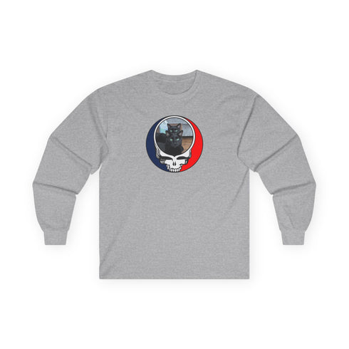 Custom Cat Stealie Grateful Dead Long Sleeve Tee (60)