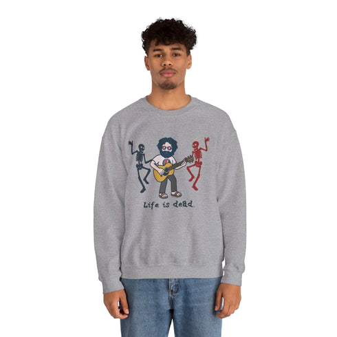 Grateful Dead - Jarry's Jammin' | Life is dead. Crewneck Sweatshirt - StealieShop