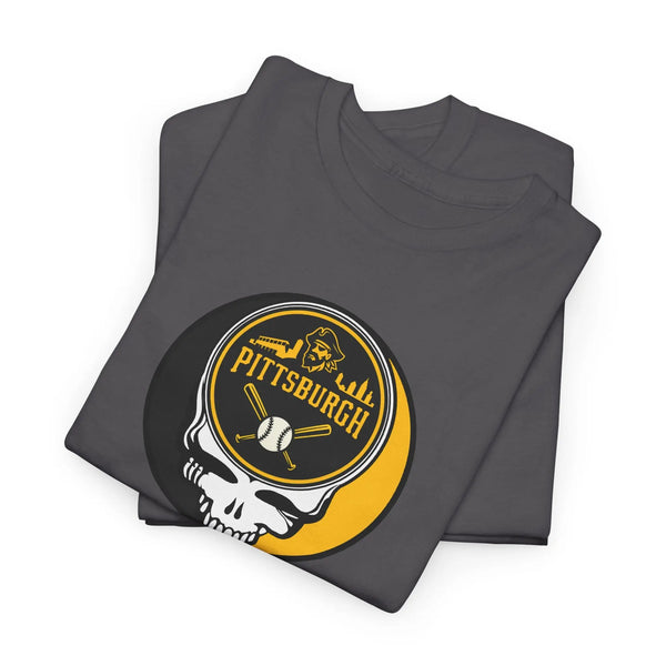 Grateful Dead - The Ballpark Collection: Pittsburgh Edition Grateful Dead Steal Your Face T-Shirt - MLB - StealieShop