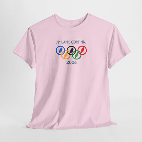 2026 Olympic Stealie Rings Grateful Dead T-Shirt