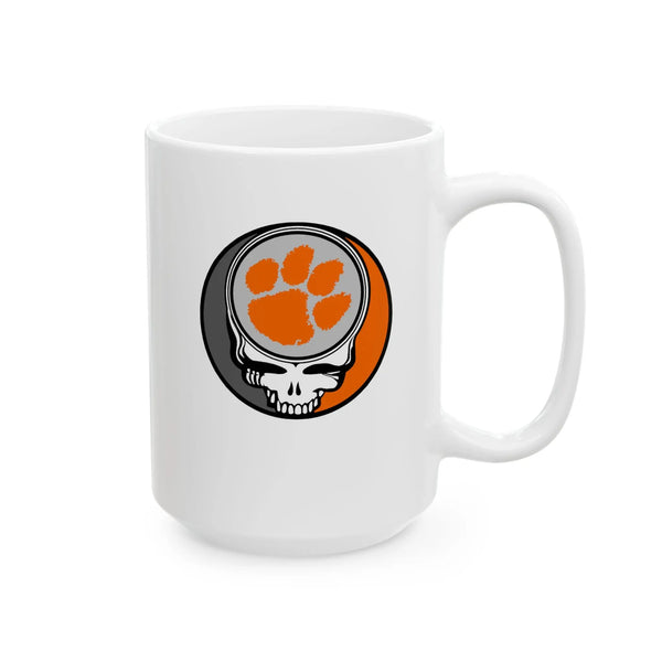 Grateful Dead - Clemson Stealie 15 Ounce Grateful Dead Ceramic Mug - StealieShop