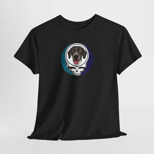 Custom Dog Stealie Unisex Grateful Dead T-Shirt (53)
