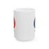 Smugglers' Notch Trail Map Stealie 15oz Ceramic Mug