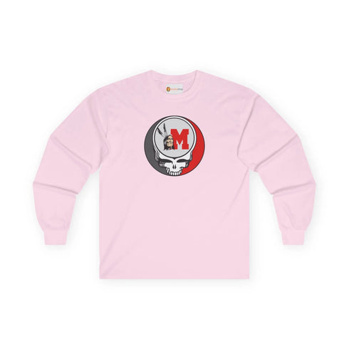 Miami of Ohio Redskins Grateful Dead Long Sleeve Tee StealieShop