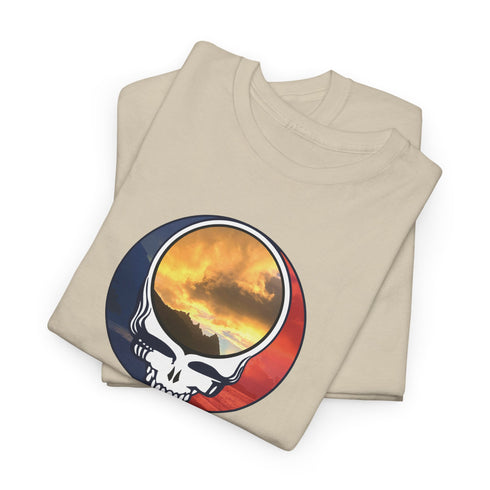 Custom Stealie Unisex Grateful Dead T-Shirt (65-1)