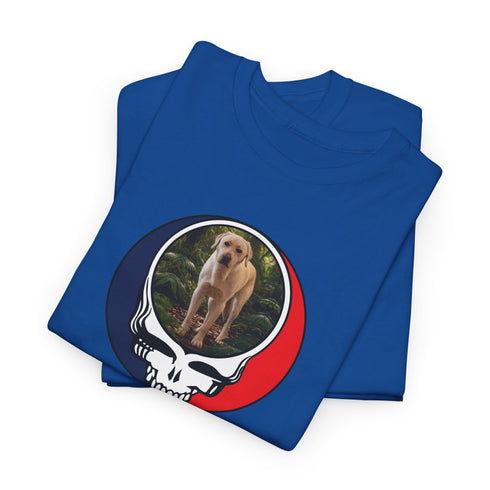 Custom Dog Stealie Grateful Dead T-Shirt