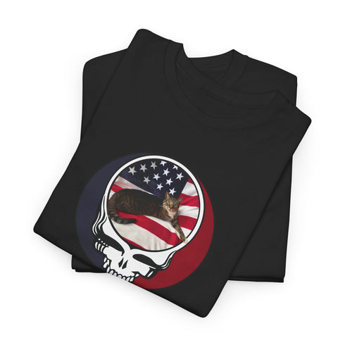 Custom Cat Stealie Grateful Dead T-Shirt (24)