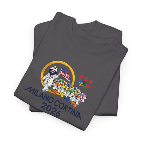 Jerry and The Bears 2026 Olympics Opening Ceremonies Grateful Dead T-Shirt