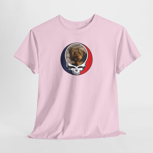 Custom Dog Stealie Unisex Grateful Dead T-Shirt (151)