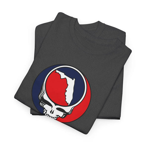 Florida Map Stealie Grateful Dead T-Shirt