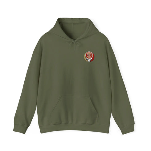San Francisco 49ers Dancing Bear Unisex Hoodie - NFL - StealieShop