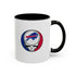 Grateful Dead - The Gridiron Collection: Buffalo Bills Grateful Dead Stealie Coffee Mug - StealieShop