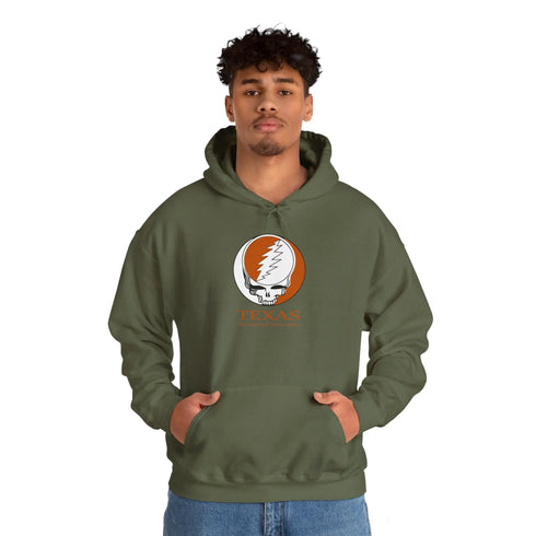 University of Texas Grateful Dead Unisex Heavy Blend Hoodie StealieShop