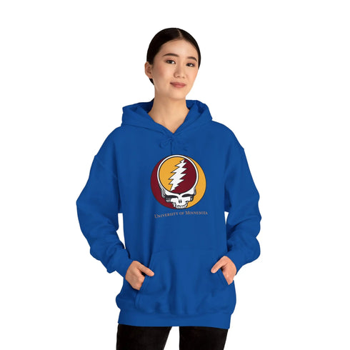 University of Minnesota Grateful Dead Unisex Heavy Blend Hoodie StealieShop