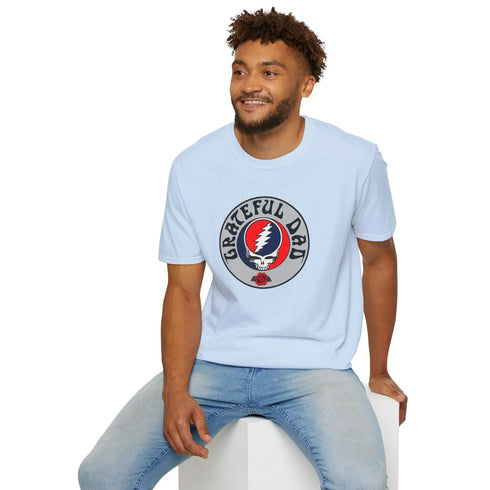 Grateful Dead - Grateful Dad Grateful Dead T-Shirt - StealieShop
