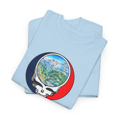 Telluride Trail Map Stealie Grateful Dead T-Shirt