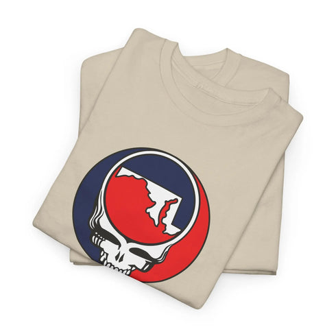 Maryland Map Stealie Grateful Dead T-Shirt