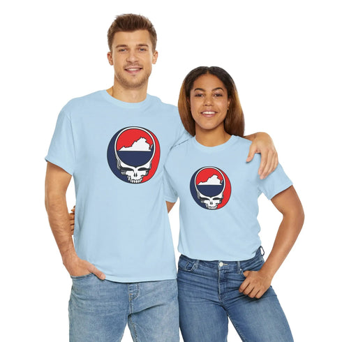 Virginia Map Stealie Grateful Dead T-Shirt