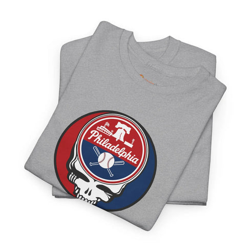 Grateful Dead - Philadelphia Phillies Grateful Dead Steal Your Face T-Shirt - MLB - StealieShop