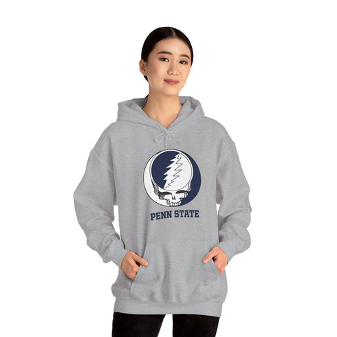Penn State Stealie Grateful Dead Unisex Heavy Blend Hoodie