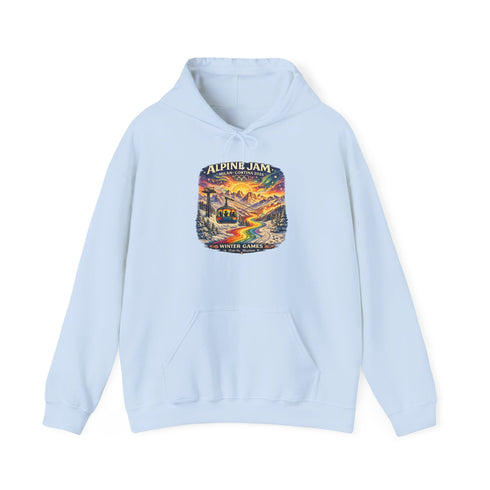 "Alpine Jam" 2026 Milan Cortina Olympics Unisex Heavy Blend Grateful Dead Hoodie