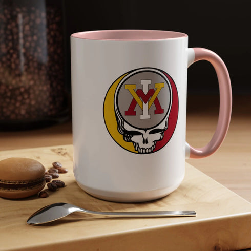Virginia Military Institute Grateful Dead Stealie Coffee Mug (11oz or 15oz) - StealieShop