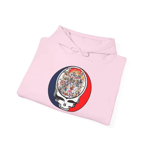 Grateful Dead - Ramones Stealie Unisex Heavy Blend Hoodie - StealieShop