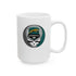 Grateful Dead - Jacksonville Jaguars Stealie Ceramic Coffee Mug - NFL - StealieShop